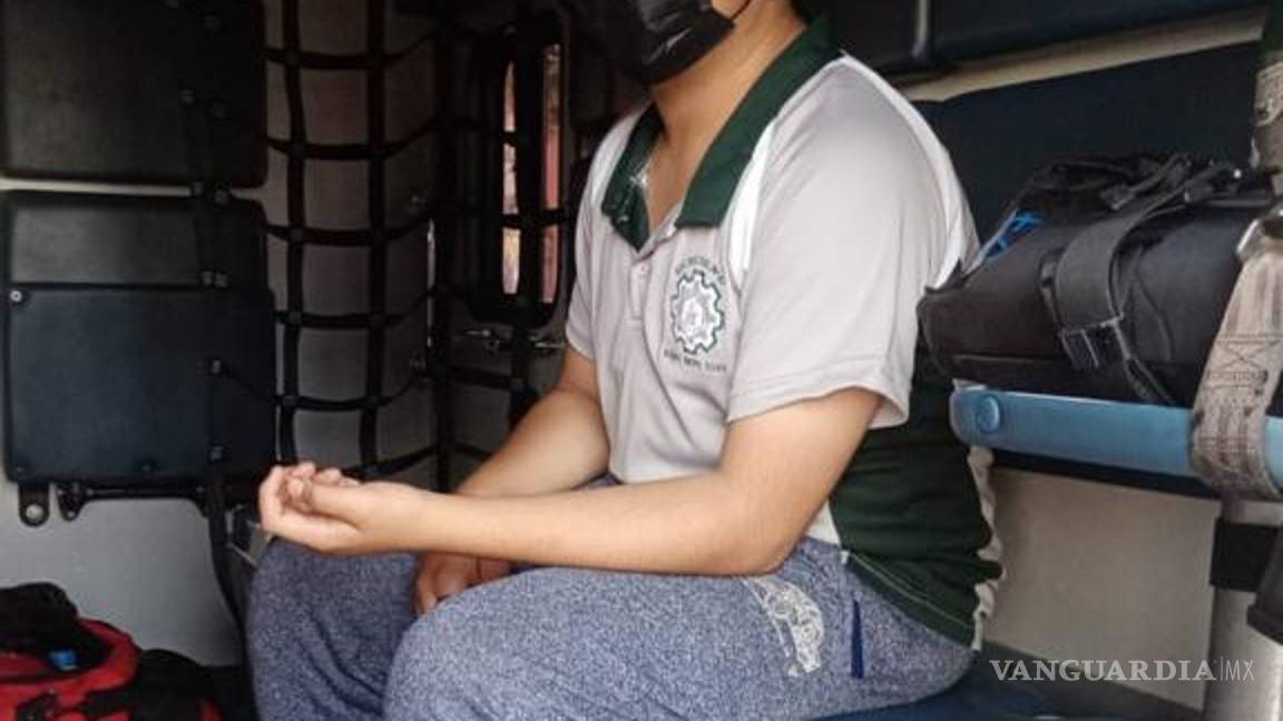 Apuñalan en la mano a estudiante en la Alameda de Ramos Arizpe