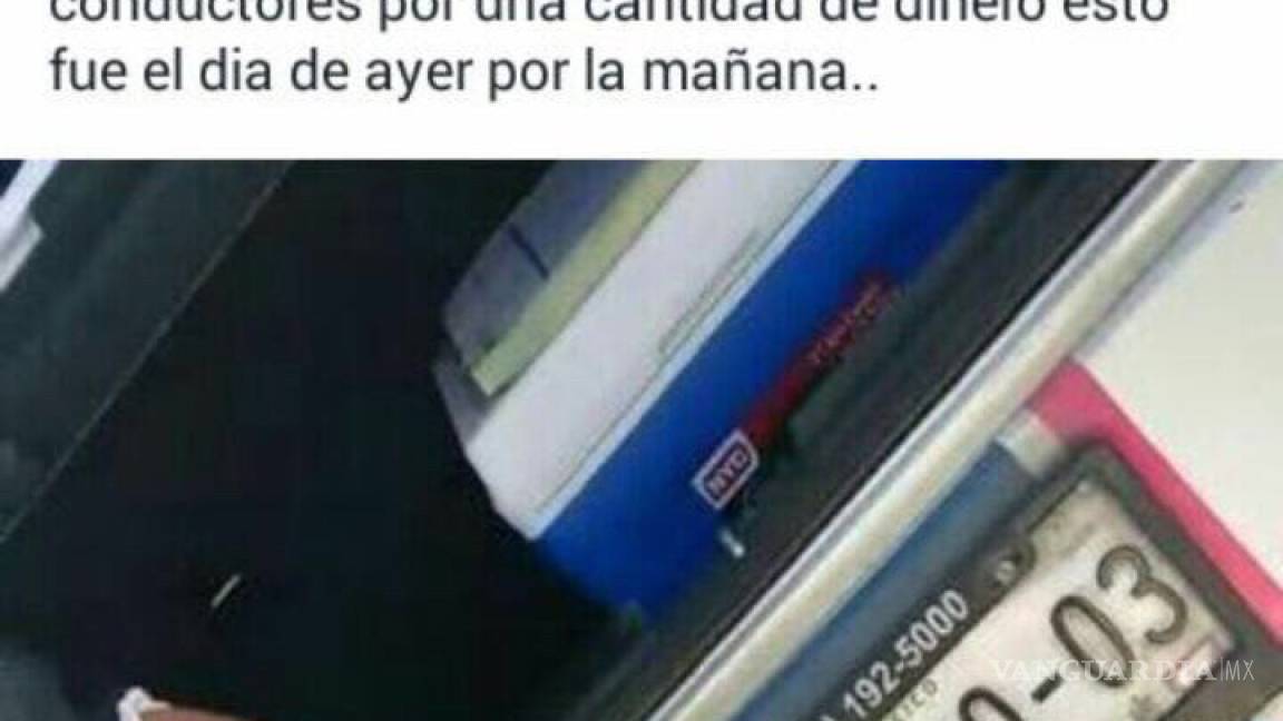 $!Supuesta policía acepta soborno en Saltillo