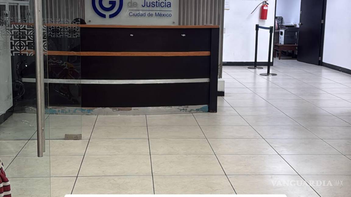 $!Marlene Ont compartió imágenes del momento en que presentó la denuncia ante autoridades de la Ciudad de México.