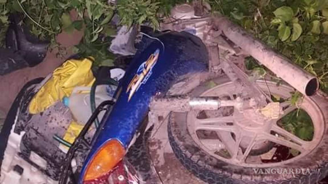 Trágico accidente de moto en Nayarit, mueren embarazada y dos jóvenes
