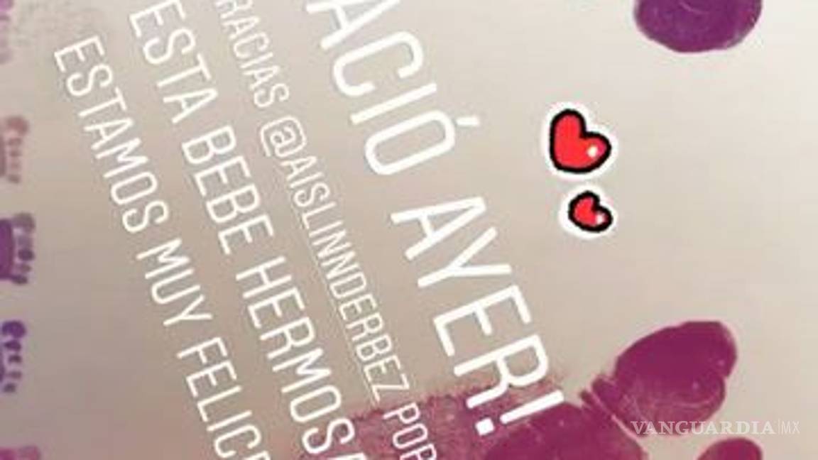 $!¡Ya nació la bebé de Aislinn Derbez y Mauricio Ochmann!