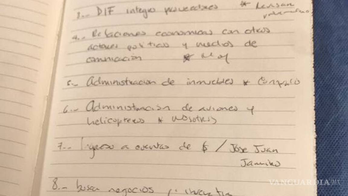 $!'Sí merezco abundancia'; escribía Karime Macías, esposa de Duarte, en sus diarios