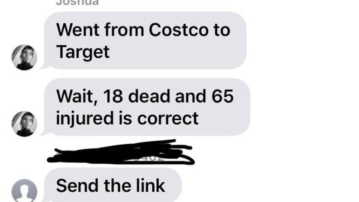 $!Confirman un detenido en tiroteo múltiple en centro comercial de El Paso, Texas; se habla de varios muertos en el lugar