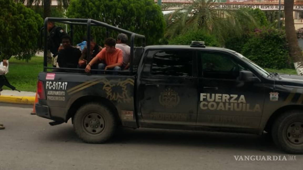 $!Detiene Fuerza Coahuila a migrantes por altercado en instalaciones de Migración en Piedras Negras