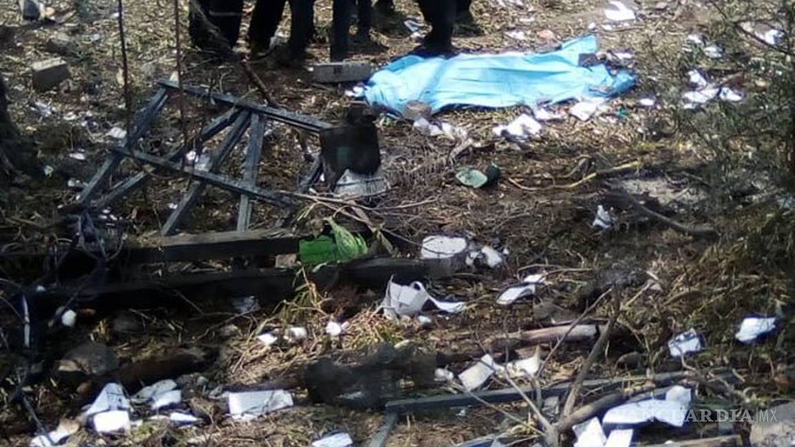 $!Al menos un muerto tras explosión en Tultepec