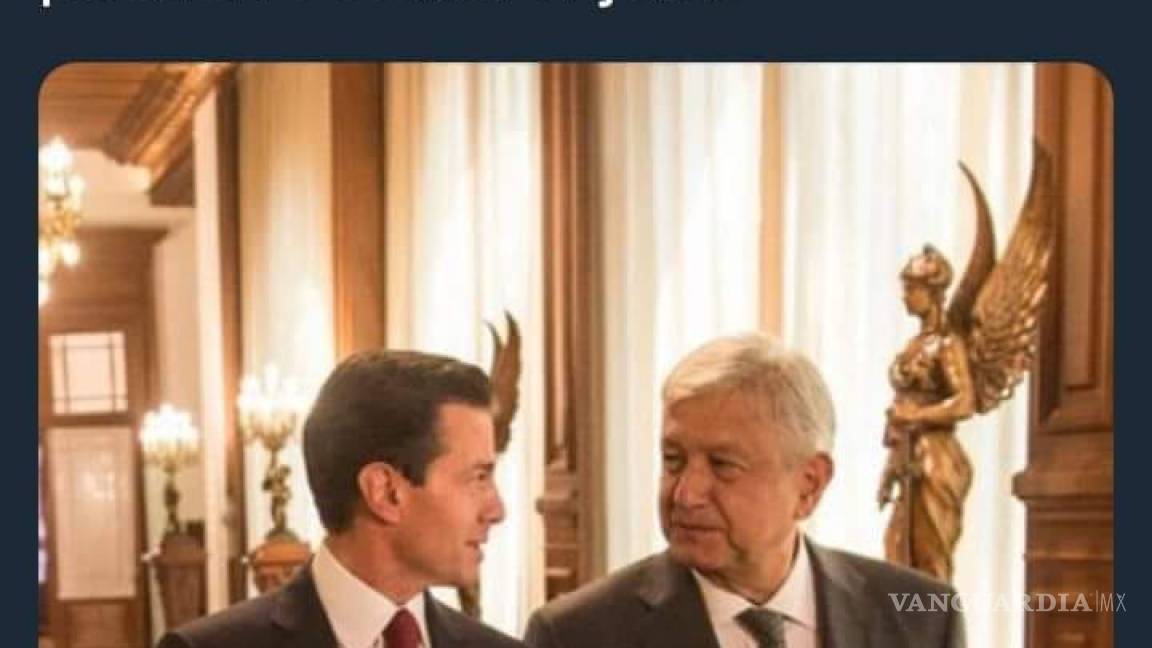$!Peña Nieto le da consejos a AMLO en estos memes