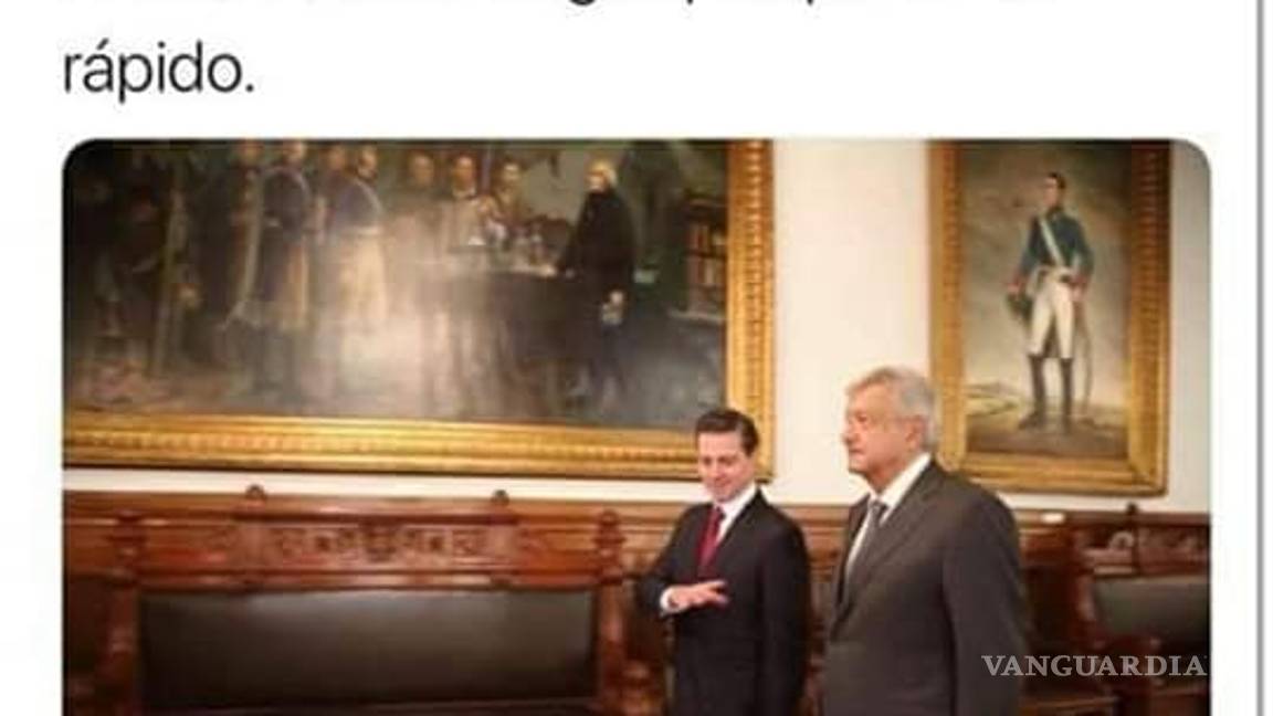 $!Peña Nieto le da consejos a AMLO en estos memes