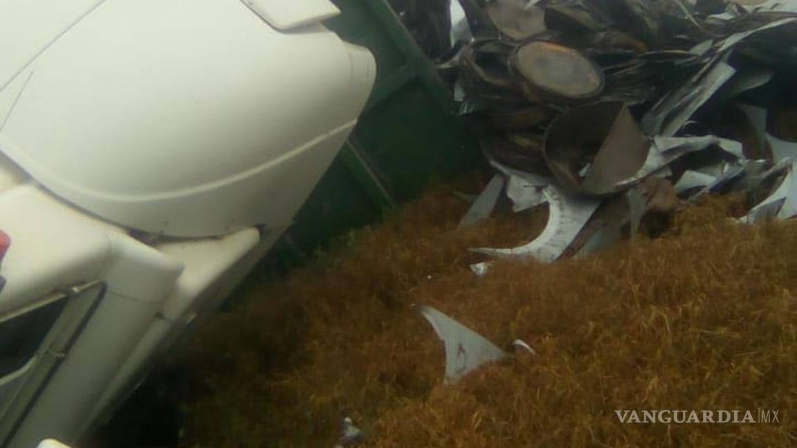 $!Accidentes paralizan la autopista Monterrey-Saltillo