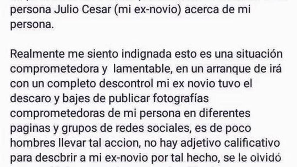 $!Denuncia amenazas de su exnovio en Facebook... y la mata