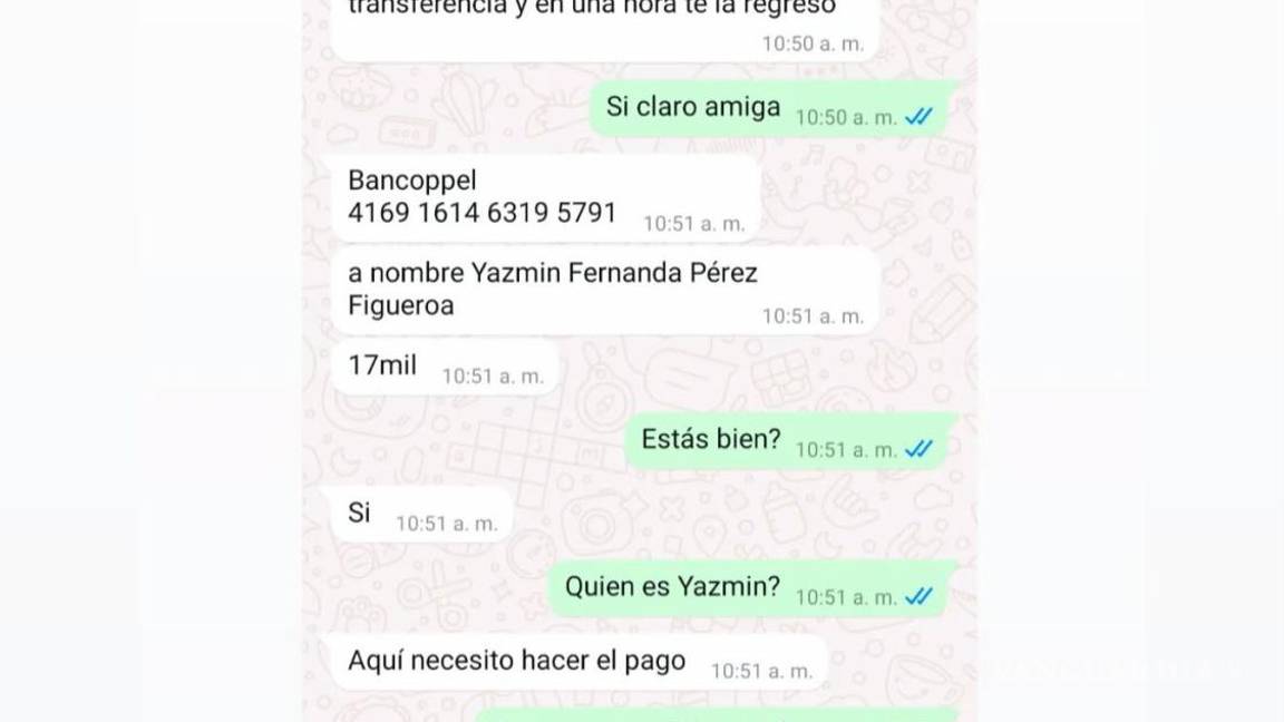 $!Luz Elena González narra cómo fue víctima de hackeo y fraude en WhatsApp: este es el modus operandi