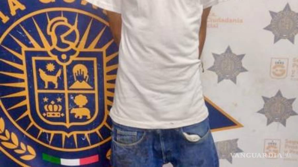 $!Joven de 16 años es detenido por intentar robar un banco en Nuevo León