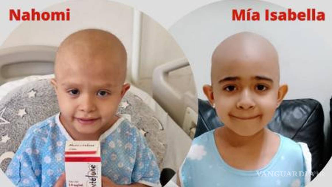 $!Niños con Leucemia busca apoyo para las costosas cirugías de trasplante de médula ósea de Nahomi y Mía Isabella.
