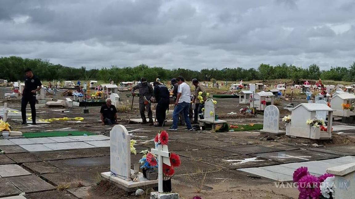 Cae joven al interior de una tumba en Marín, Nuevo León
