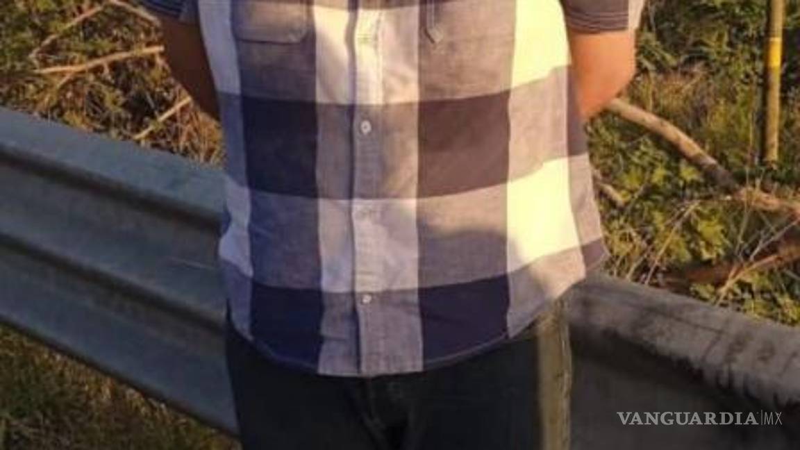 $!El hombre fue detenido en el municipio de Cadereyta, Nuevo León en donde fue alcanzado por elementos de Fuerza Civil cuando intentó huir