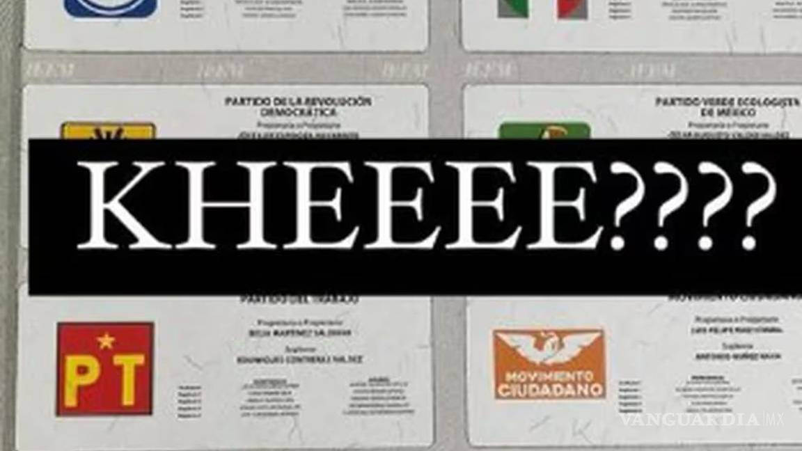 $!¿Yeri Mua presidenta? ¡Traka! Aparece su nombre en boleta