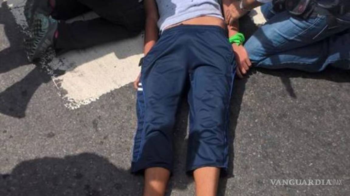 $!Violencia durante protestas en Venezuela, manifestante fue herido de bala y está grave