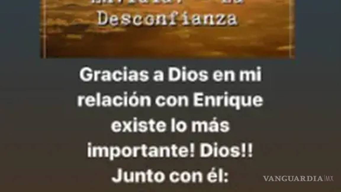 $!'En mi relación con Enrique existe el amor'... Tania Ruiz defiende su romance con Peña Nieto