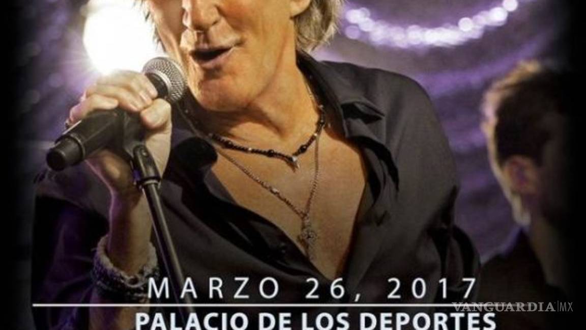 $!Rod Stewart dará concierto en México