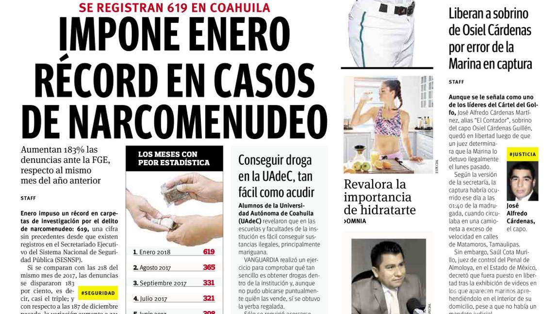 $!‘Cazan’ a vendedores de droga en escuelas privadas de Coahuila; narcomenudeo crece 157%