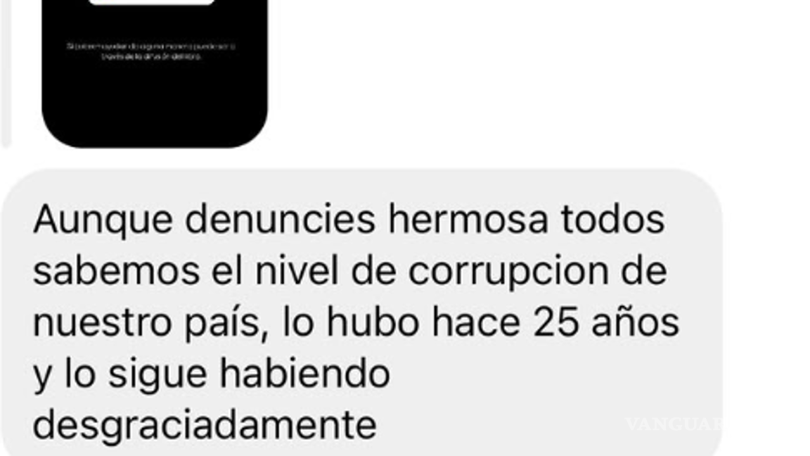 $!‘Nos han quitado todo’: influencer Valentina de la Cuesta rompe el silencio tras huir de México