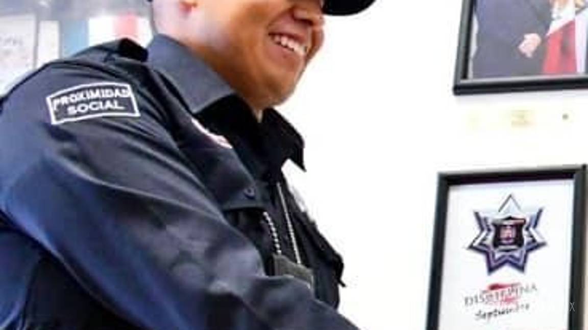 $!Rinden homenaje a policía municipal de Piedras Negras asesinado por sicarios