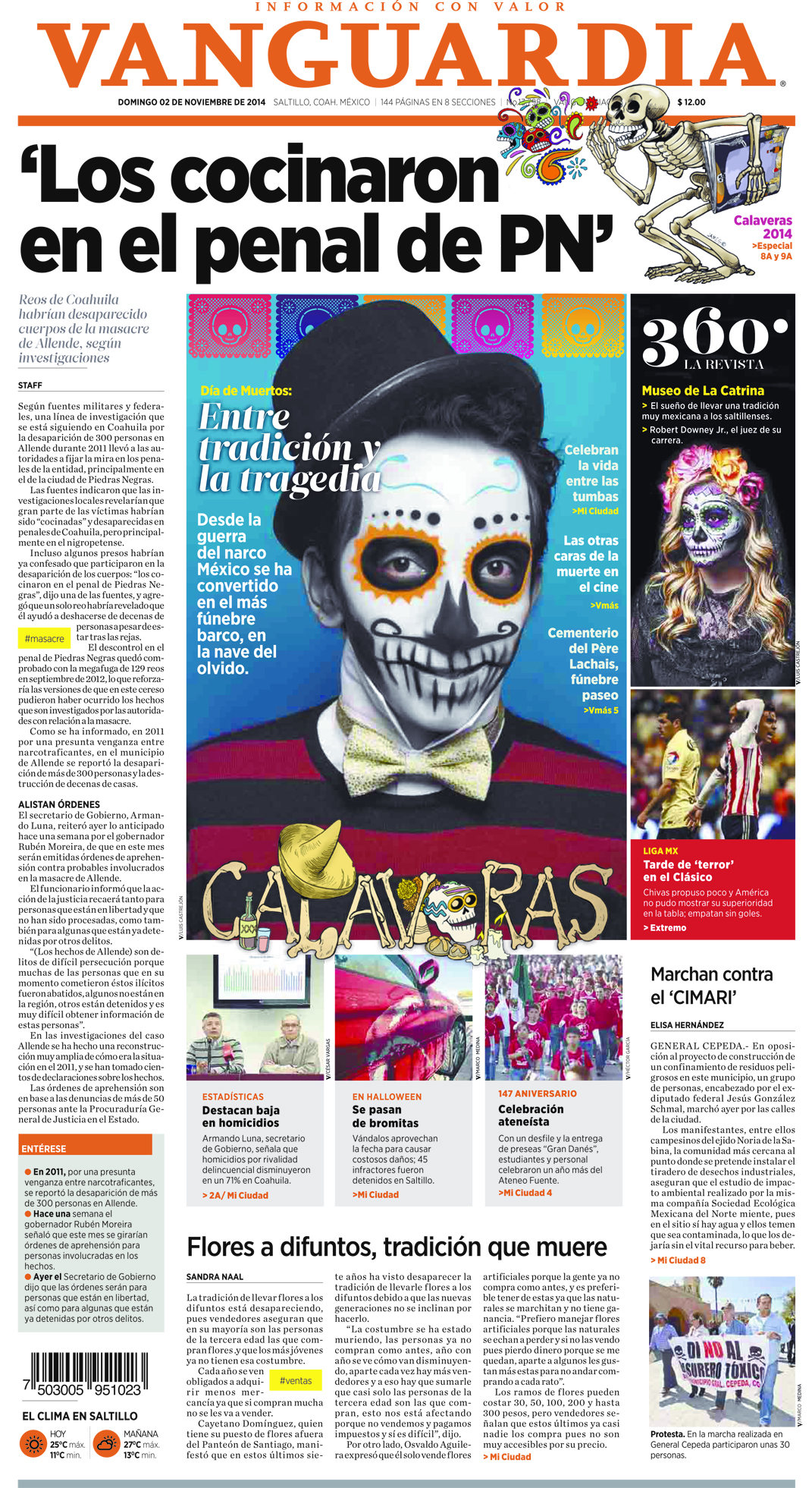 $!Investigación de la PGJE confirma matanza en penal de Piedras Negras