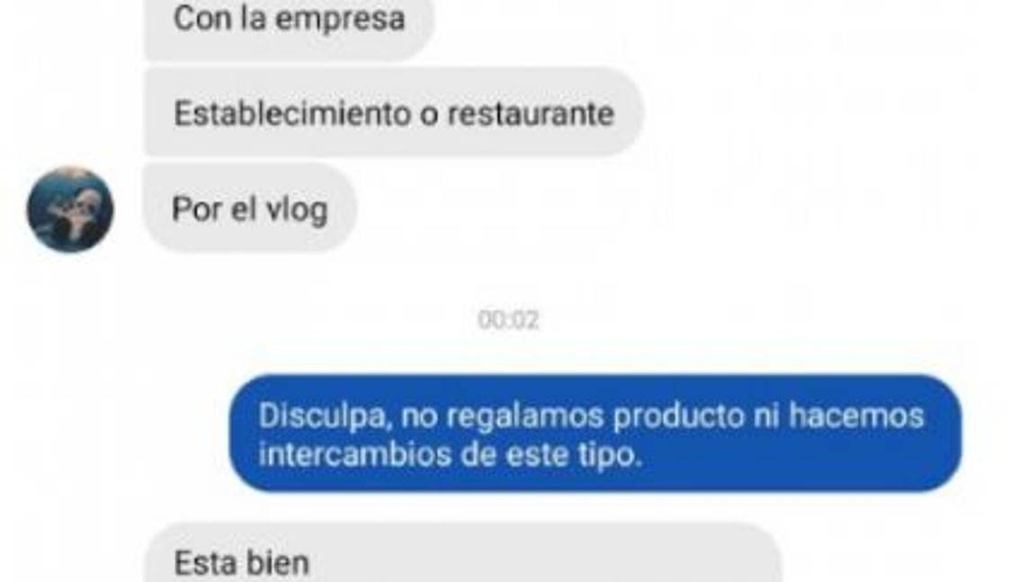 $!Exhiben a 'influencers' gorrones; restaurante de CDMX responde a 'youtuber' y se hace viral