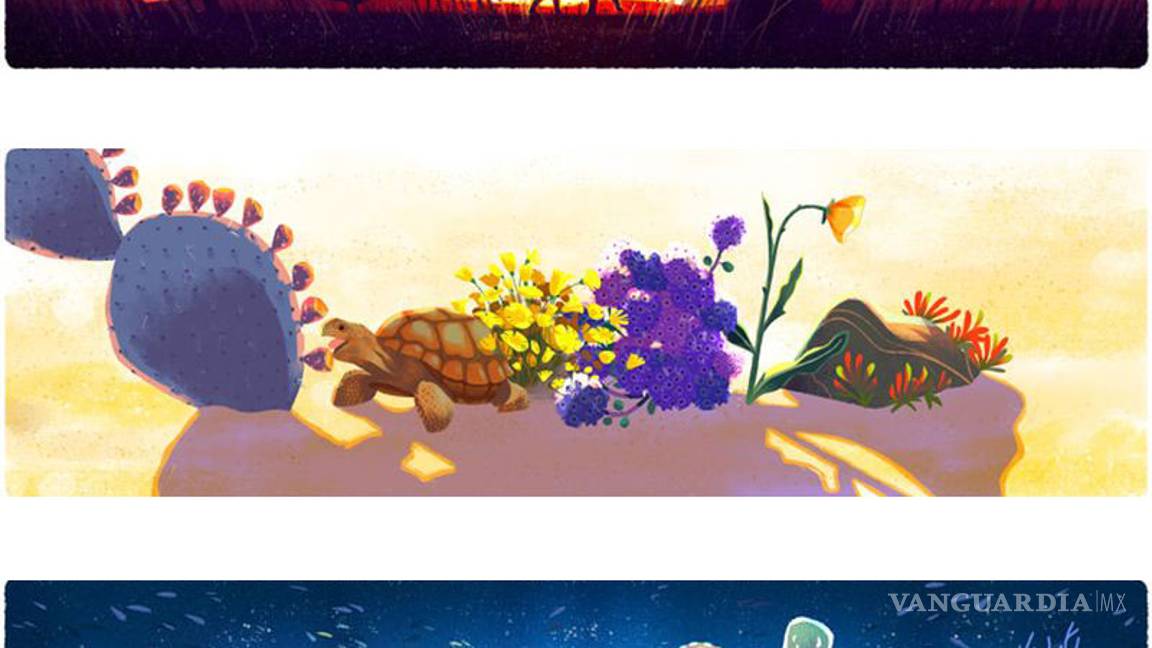 $!Google celebra el Día de la Tierra con 'pack' de ‘doodles’