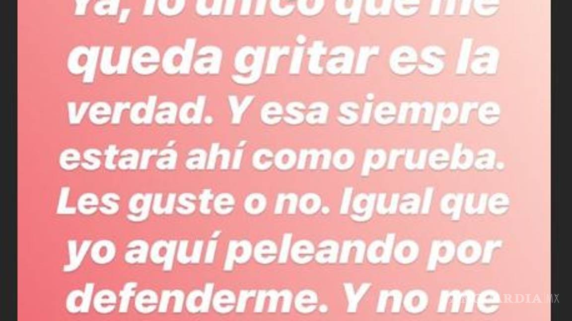 $!'Son unas trepadoras' dice Frida Sofía de la dinastía Pinal, manda mensaje a su abuela
