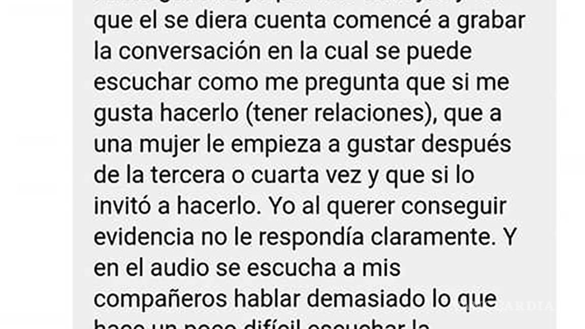$!Separan de su cargo a maestro denunciado de acosar sexualmente a una alumna del Ateneo Fuente de Saltillo