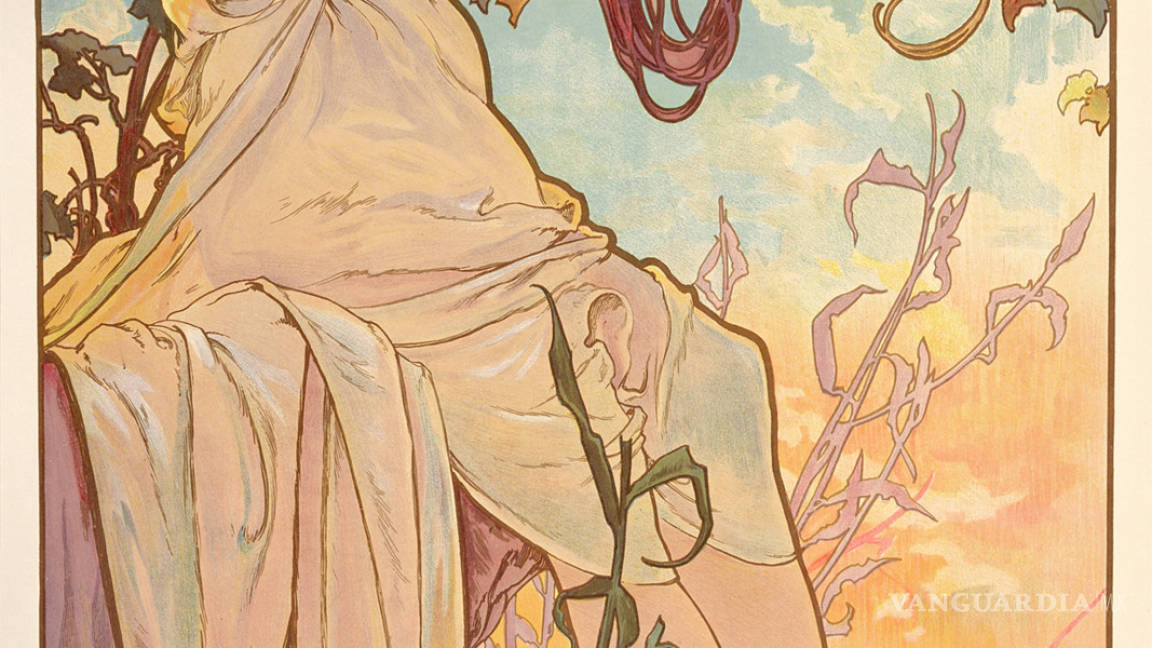 $!Alphonse Mucha, seduce al público español con su obra Art Nouveau