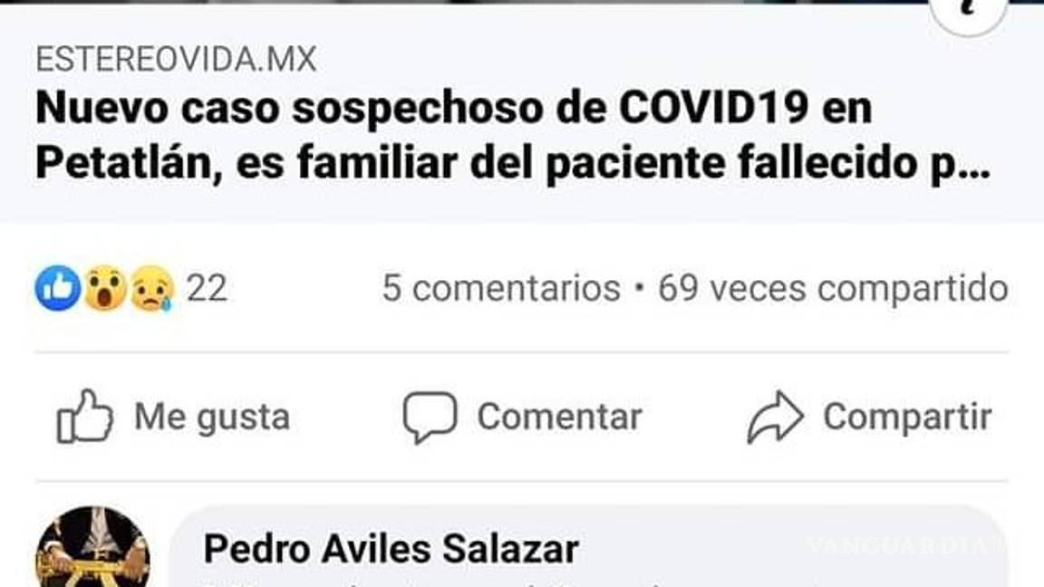 $!Narco amenaza con matar a 10 médicos por cada familiar muerto por coronavirus