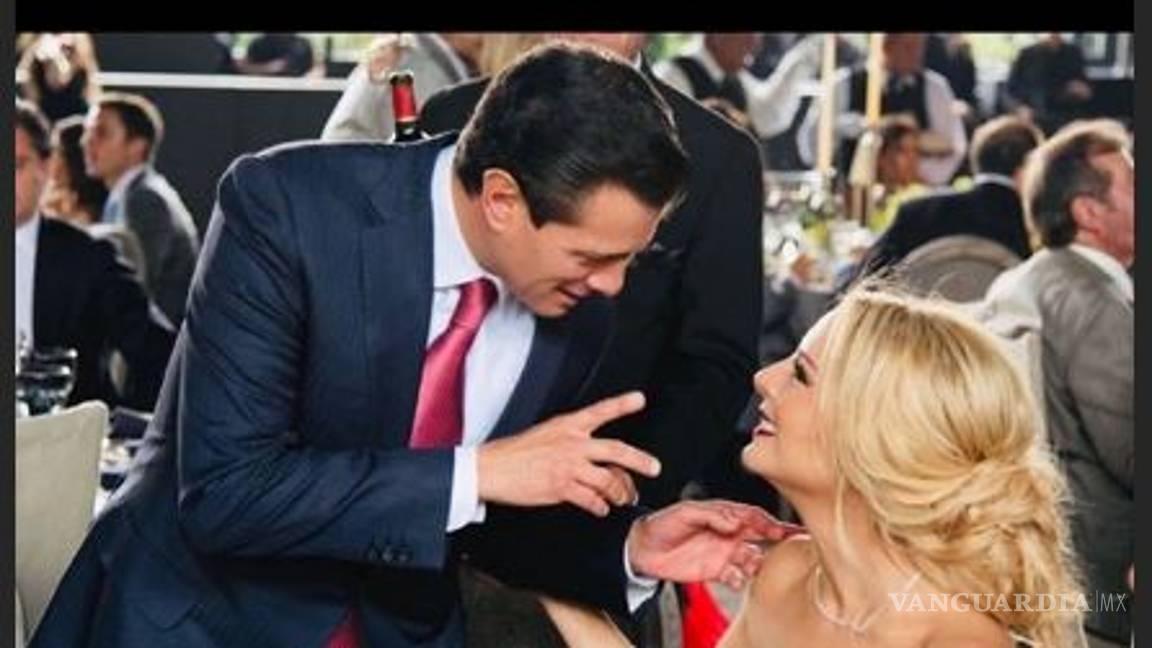 $!Ya no se esconde: Tania Ruiz manda romántico mensaje a Enrique Peña Nieto