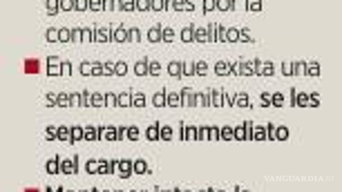 $!Por caso de Cuauhtémoc Blanco, piden quitar fuero para legisladores o Gobernadores de Morena