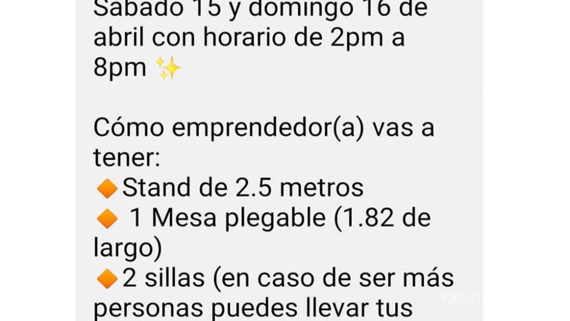 $!Usuaria afectada comparte captura de los supuestos beneficios que tendría como expositora.