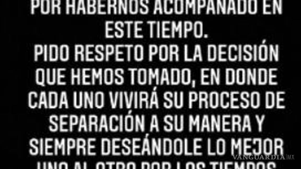 $!Este fue el mensaje que compartió Nodal el sábado 12 de enero.