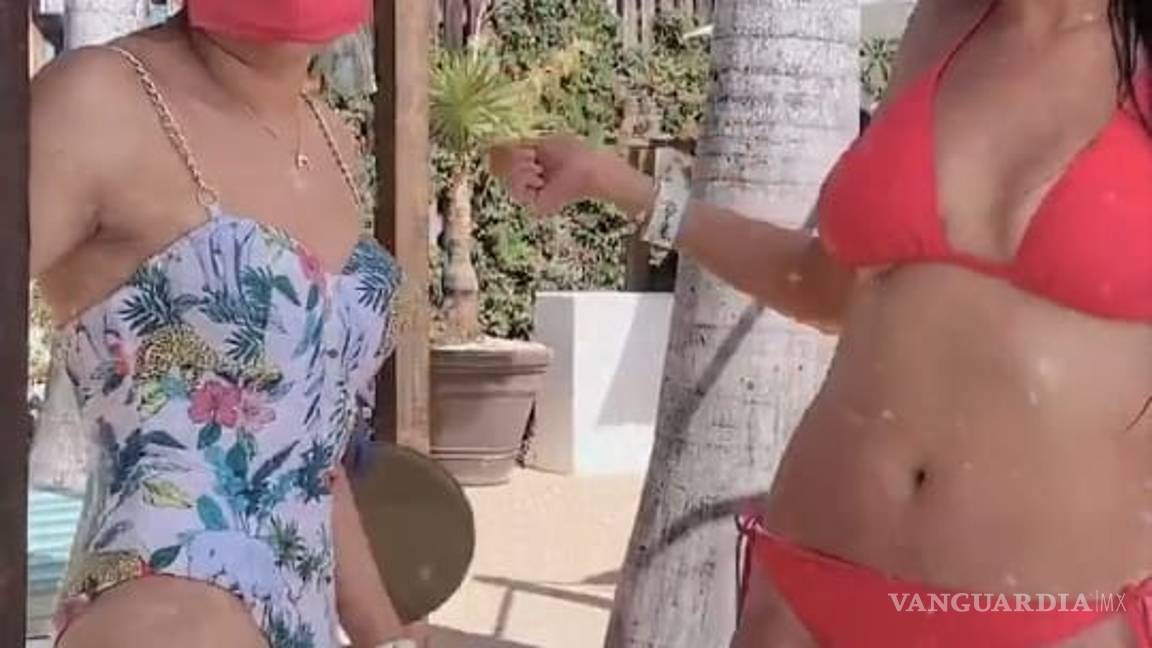 $!Diputada arma 'pachanga' con amigas en Acapulco en plena pandemia