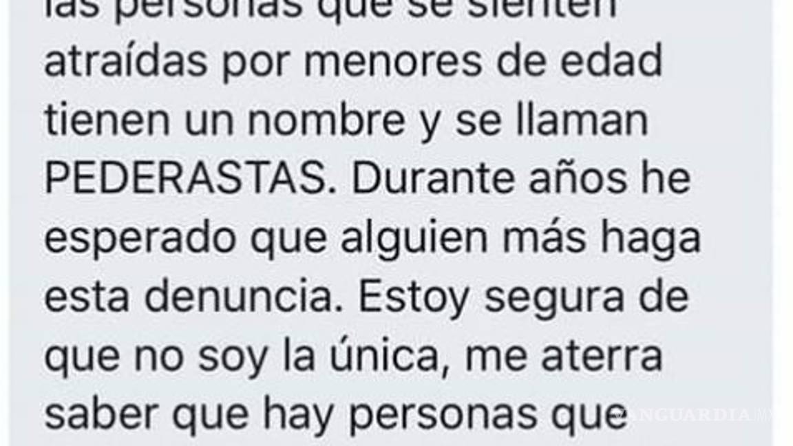 $!Esto dice la denuncia anónima que habría provocado el suicidio de integrante de Botellita de Jerez