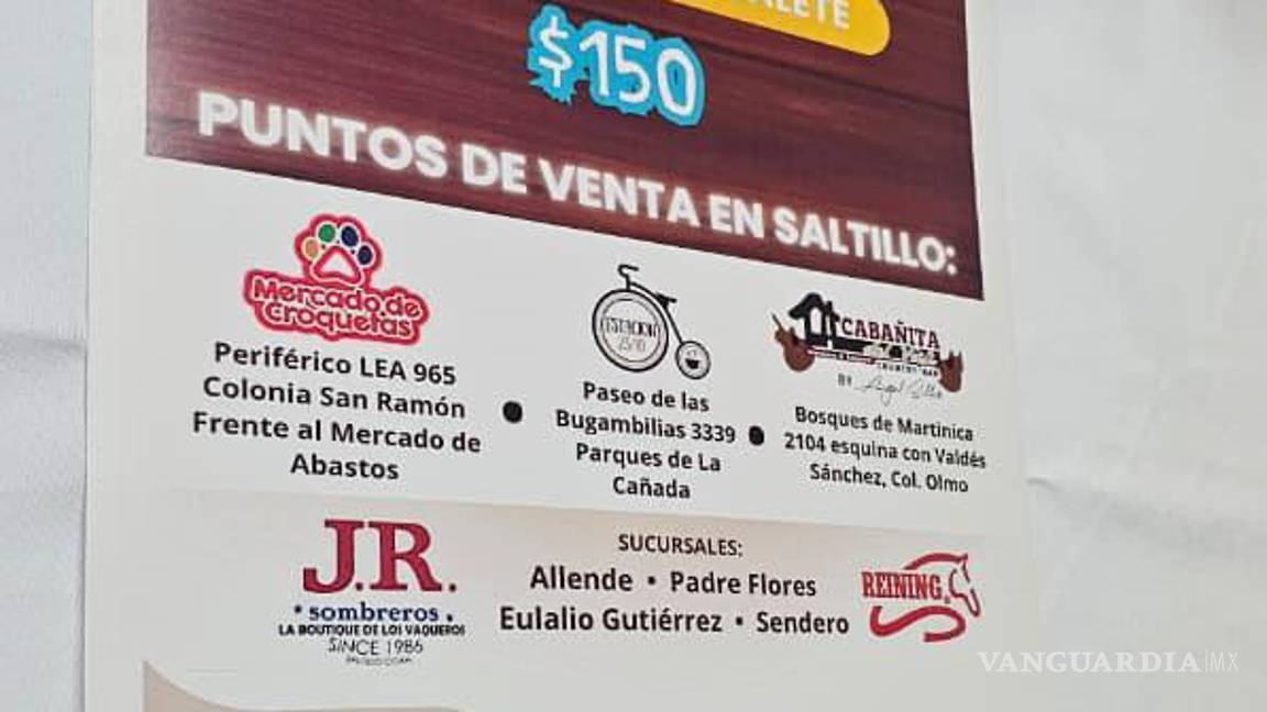 $!Los boletos, en forma de brazaletes con un costo de 150 pesos, permitirán a los asistentes degustar todas las discadas preparadas por los equipos.