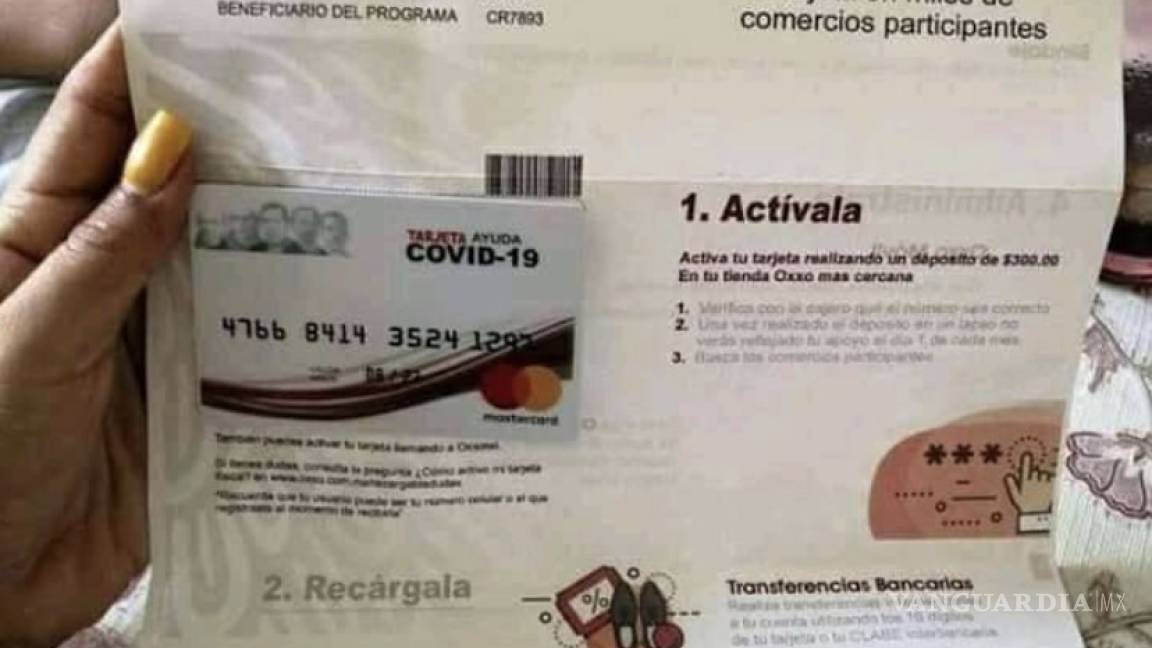 Advierten fraude con falsas Tarjetas del Bienestar en grupos de Facebook de Saltillo