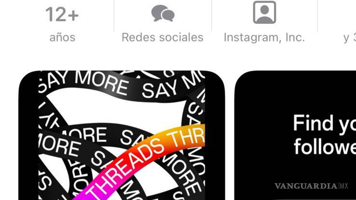 $!“Threads, an Instagram app” llegará el próximo 6 de julio de 2023 a distintas tiendas de aplicaciones.