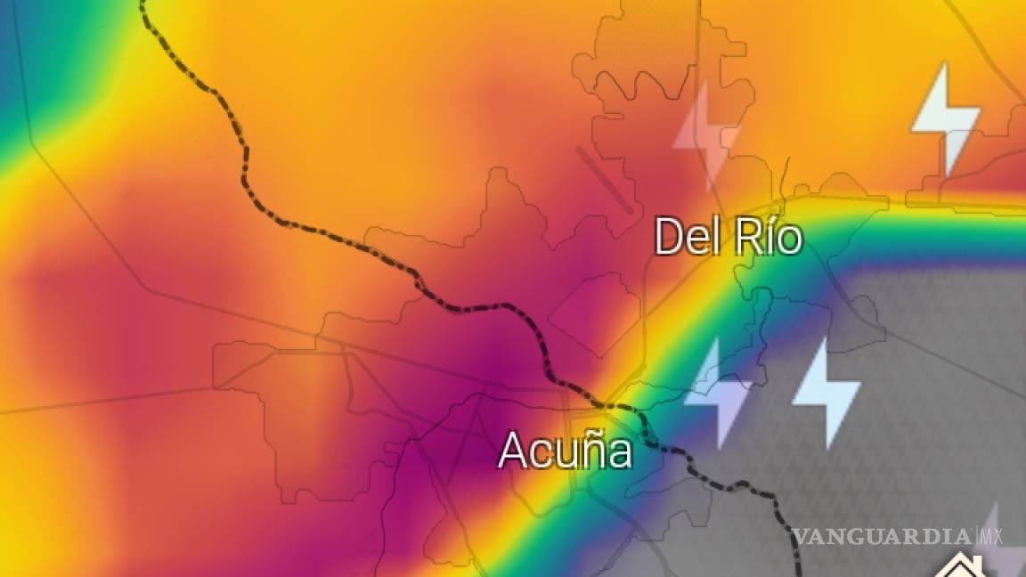 Reportan vórtice de tornado cerca de Acuña; alertan por tormentas y granizo en el norte de Coahuila