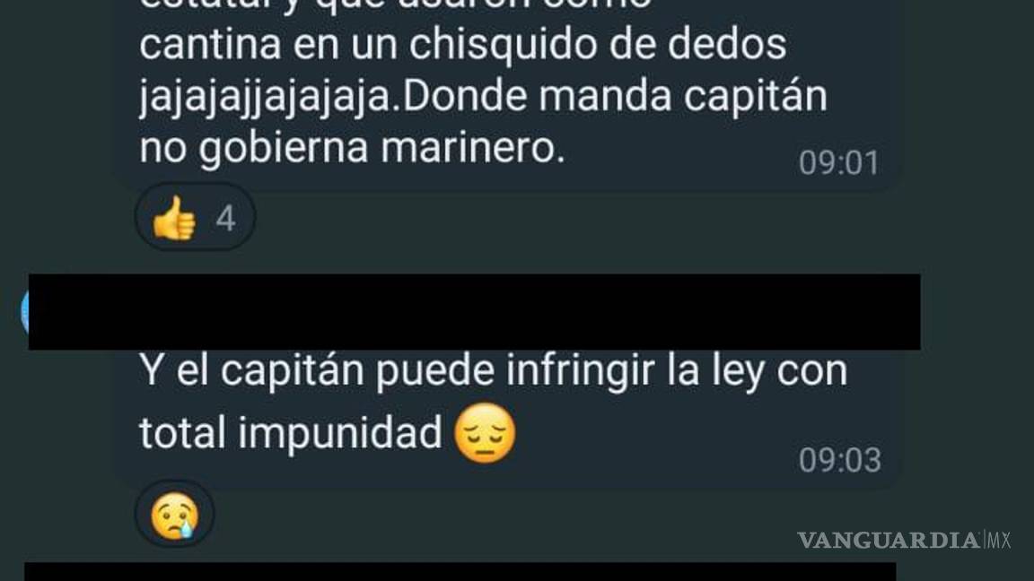 $!A través de grupos de WhatsApp se externaron las inconformidades con la Dirección del Instituto Tecnológico de Saltillo.