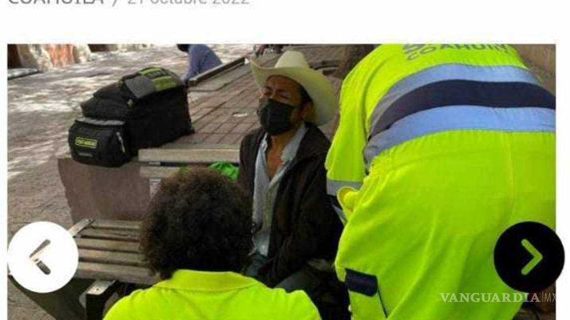 $!El 21 de octubre de 2022 la foto de don Mauricio Francisco fue publicada por VANGUARDIA, luego de que fue arrollado por una unidad del transporte urbano.