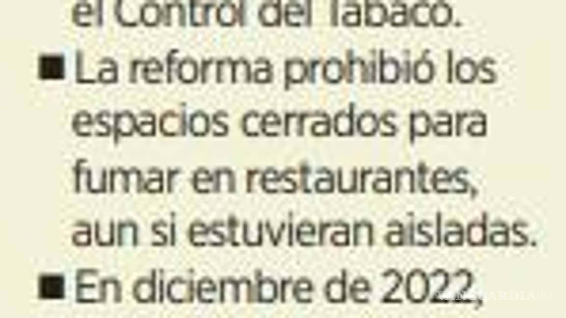 $!Alista SCJN tiro de gracia a medida antitabaco