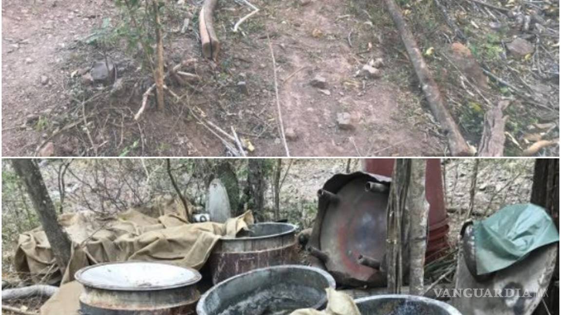 $!Asegura la Marina dos narcolaboratorios en Sinaloa [FOTOS]