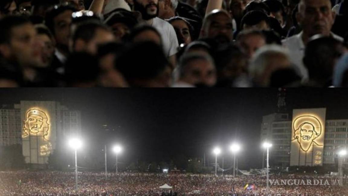 $!Miles de personas despiden a Fidel Castro en La Habana