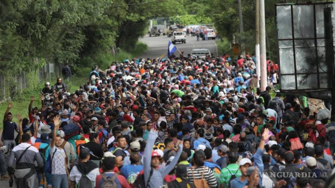 $!México reforzará frontera sur ante nueva caravana migrante: Olga Sánchez Cordero