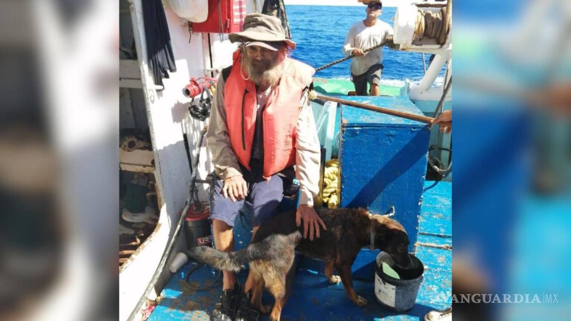 ¡Sorprendente! Buque de atún Tuny rescata a náufrago australiano junto a su perrita