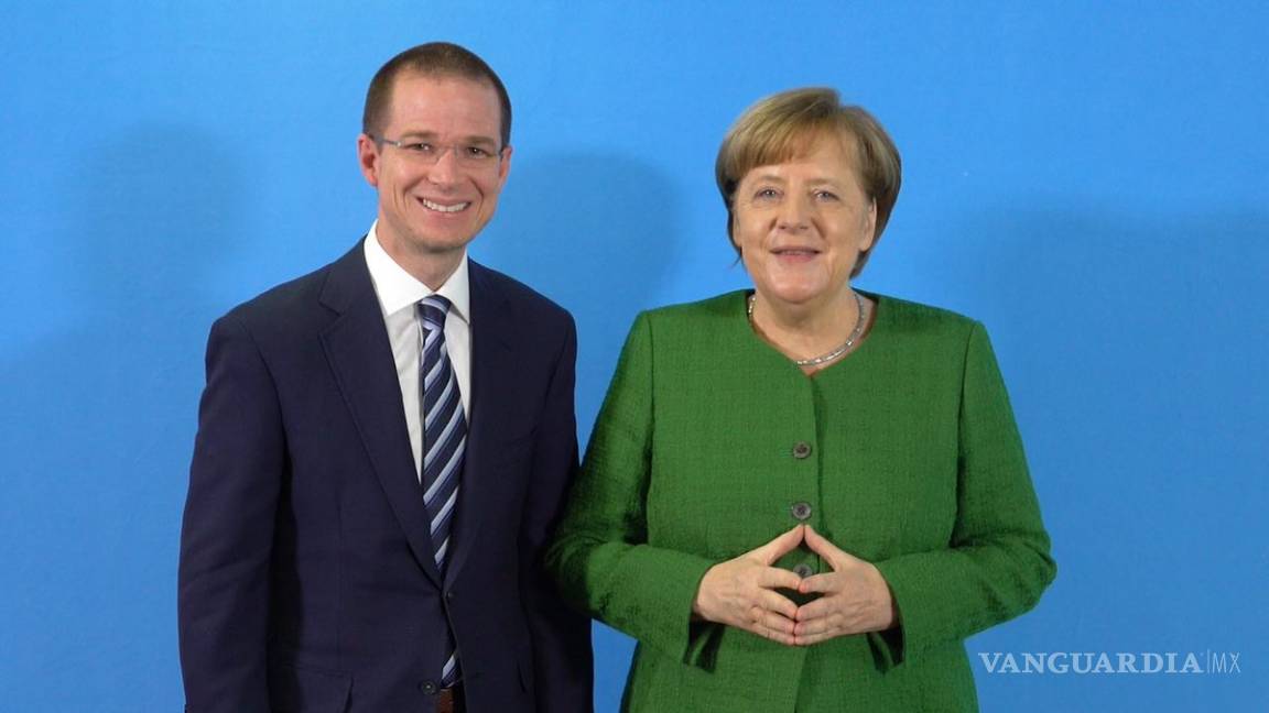 Ricardo Anaya y Angela Merkel sostienen encuentro en Berlín